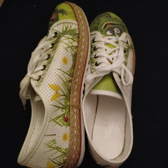 🌺Adorable Goby sneaker loafers with hand drawings size 43 (11)🌺 - Picture 8 of 9